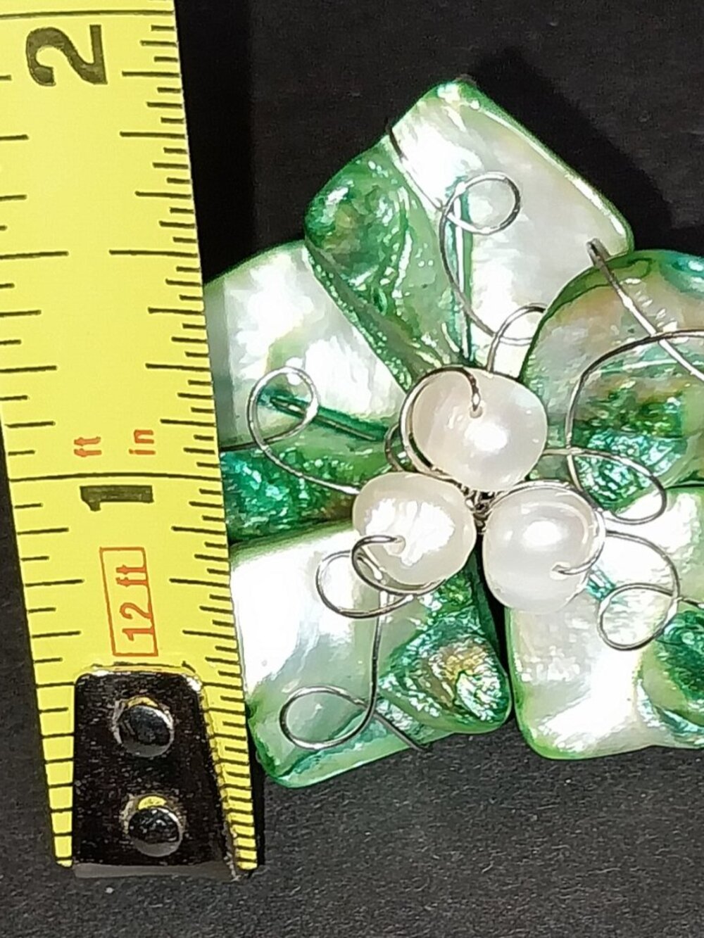 Shell Pearl Adjustable Ring - Picture 6 of 11
